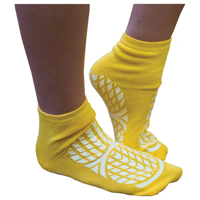Double Sided Non Slip Patient Slipper Socks - Image 3
